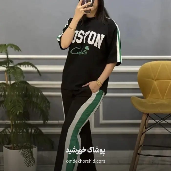 ست مازراتیBOSTON مشکی تک