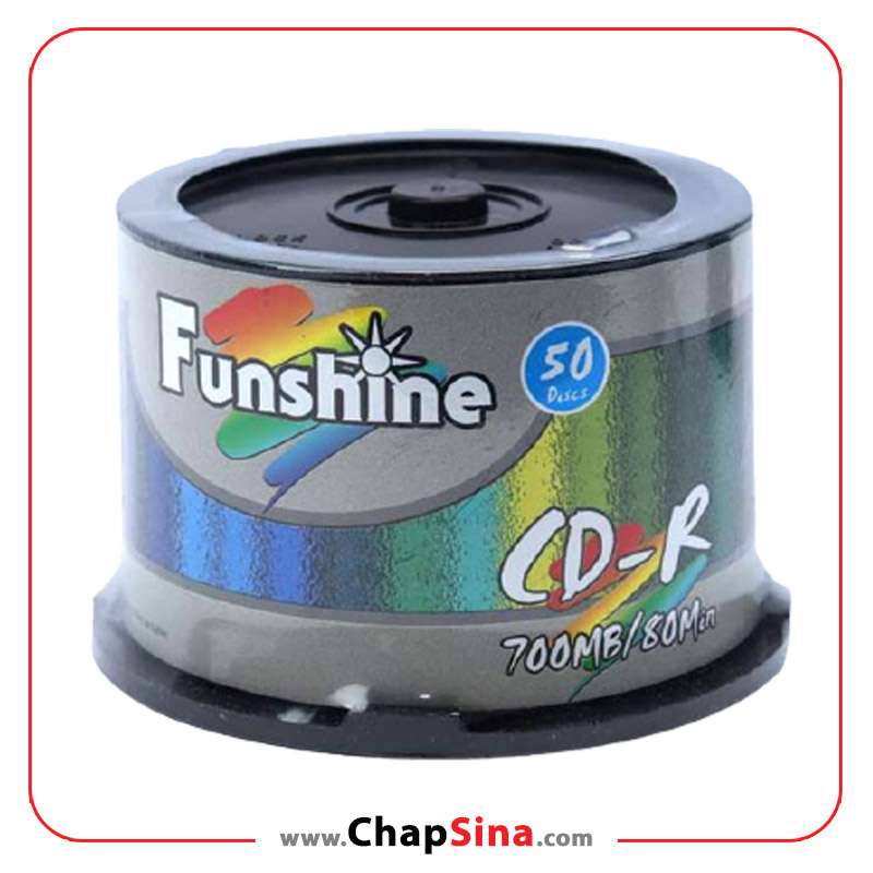 سی دی چاپ دار (معمولی) فانشاین (funshine) کیک باکس ۵۰ عددی
