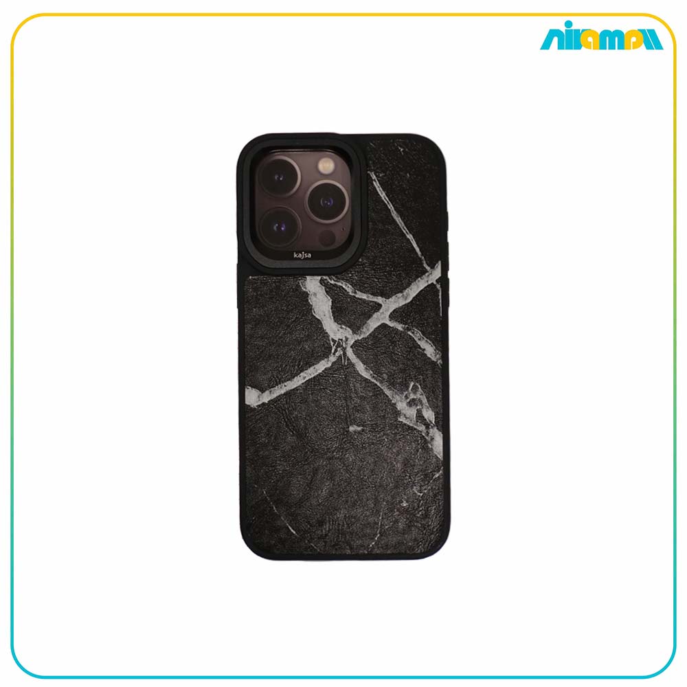 کاور kajsa مدل preppie collection marble backمناسب برای گوشی iphone 15 promax